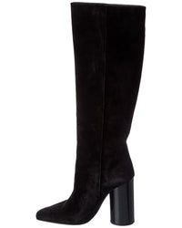 Ferragamo Pampero Suede Knee-High Boot