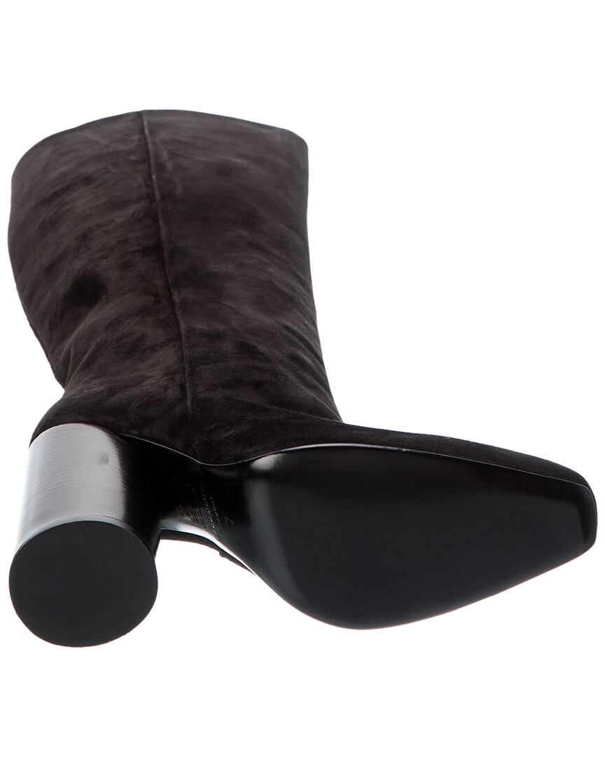 Ferragamo Pampero Suede Knee-High Boot