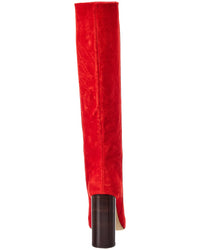 Ferragamo Pampero Suede Knee-High Boot