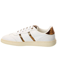 Ferragamo Achille 2 Leather & Suede Sneaker