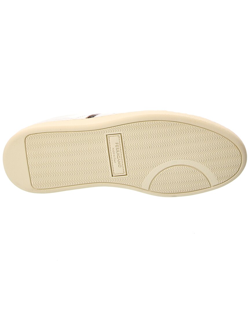 Ferragamo Achille 2 Leather & Suede Sneaker