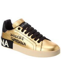 Dolce & Gabbana Portofino Leather Sneaker