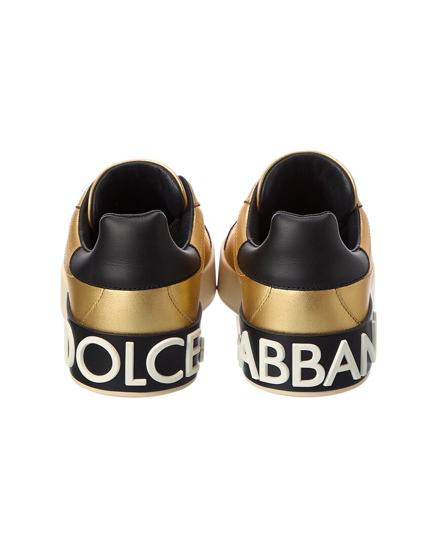 Dolce & Gabbana Portofino Leather Sneaker