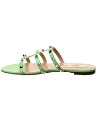 Valentino Rockstud Caged Leather Sandal