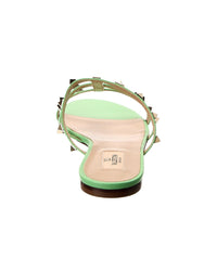 Valentino Rockstud Caged Leather Sandal