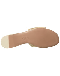 Valentino Vlogo Canvas & Leather Sandal