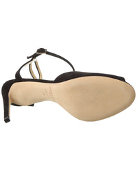 Jimmy Choo Jimmy Choo Sacora 85 Suede Sandal, 40, Black
