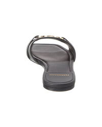 Ferragamo Ferragamo Leah Ornament Leather Sandal