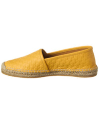 Gucci Gg Leather Espadrille