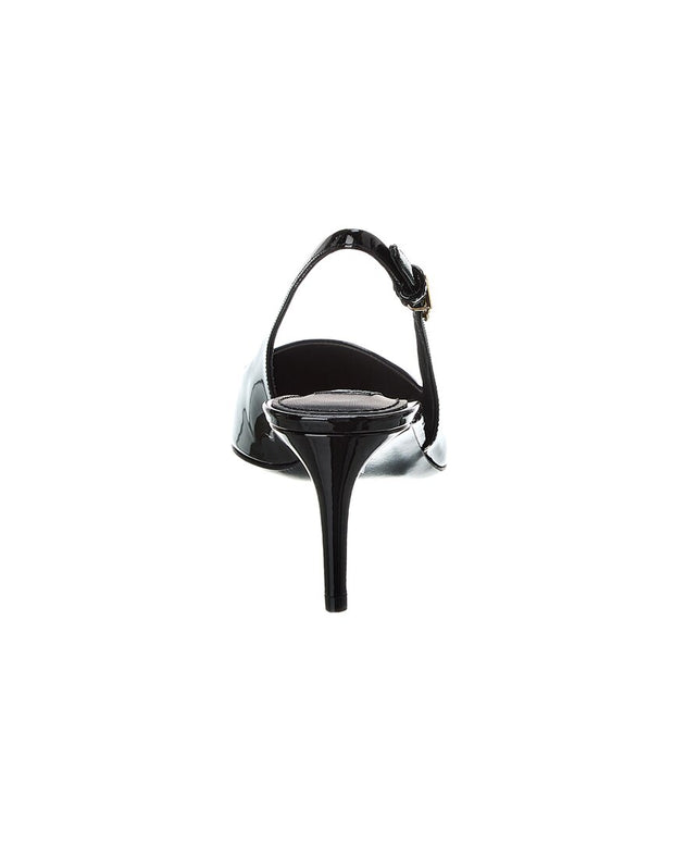 Dolce & Gabbana Dg Logo Leather Slingback Pump