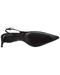 Dolce & Gabbana Dg Logo Leather Slingback Pump