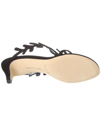 Manolo Blahnik Hidrag 50 Suede Mule