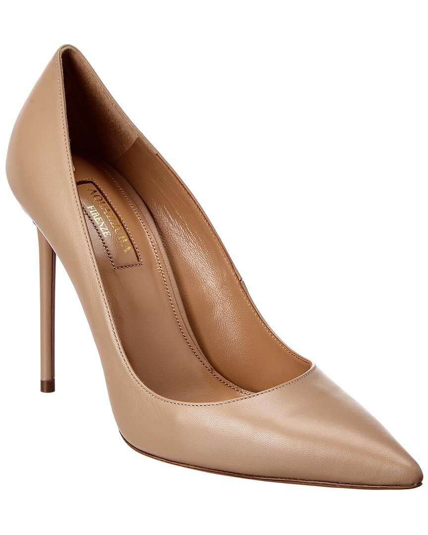 Aquazzura Purist 105 Leather Pump