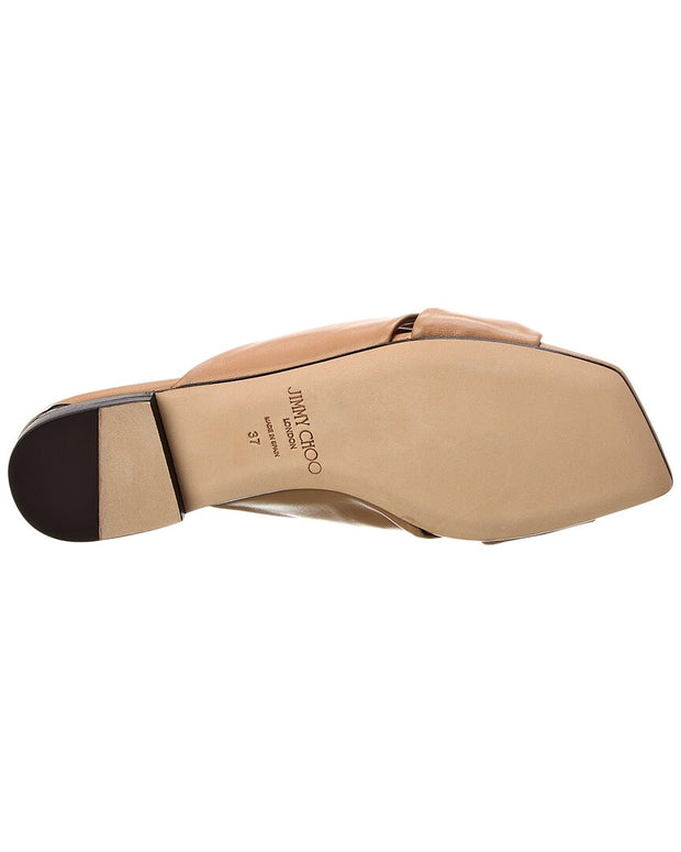 Jimmy Choo Avenue Leather Sandal