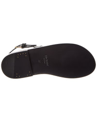 Saint Laurent Saint Laurent Cassandre Leather Sandal
