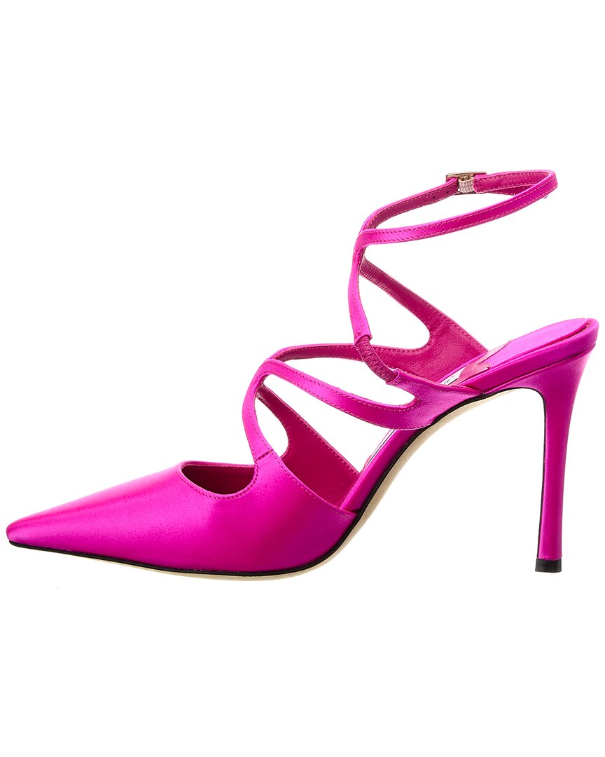 Jimmy Choo Azia 95 Satin Pump – Bluefly