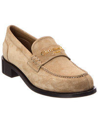 Dior Dior Logo Suede Loafer