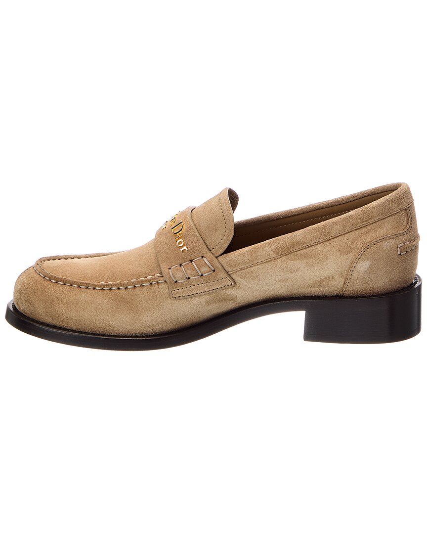 Dior Dior Logo Suede Loafer