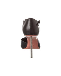Amina Muaddi Angelica 95 Leather Pump