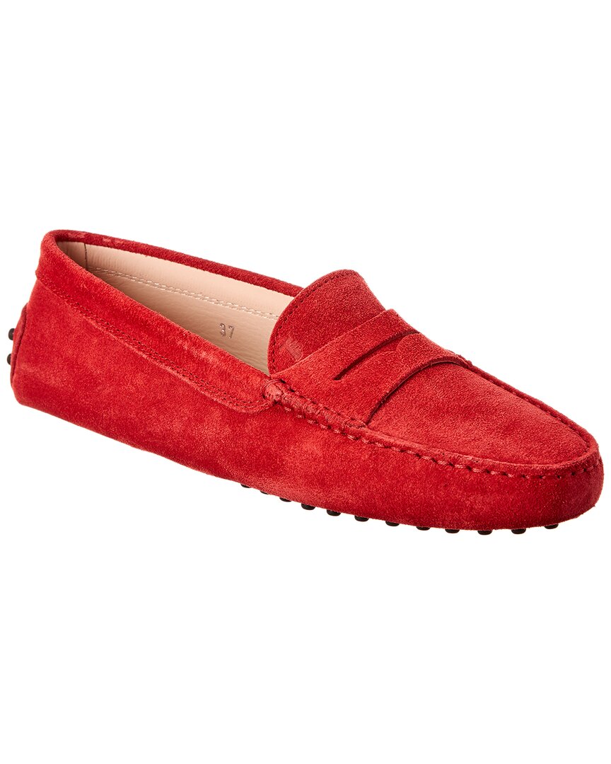 Tod’S Gommino Suede Driving Shoe