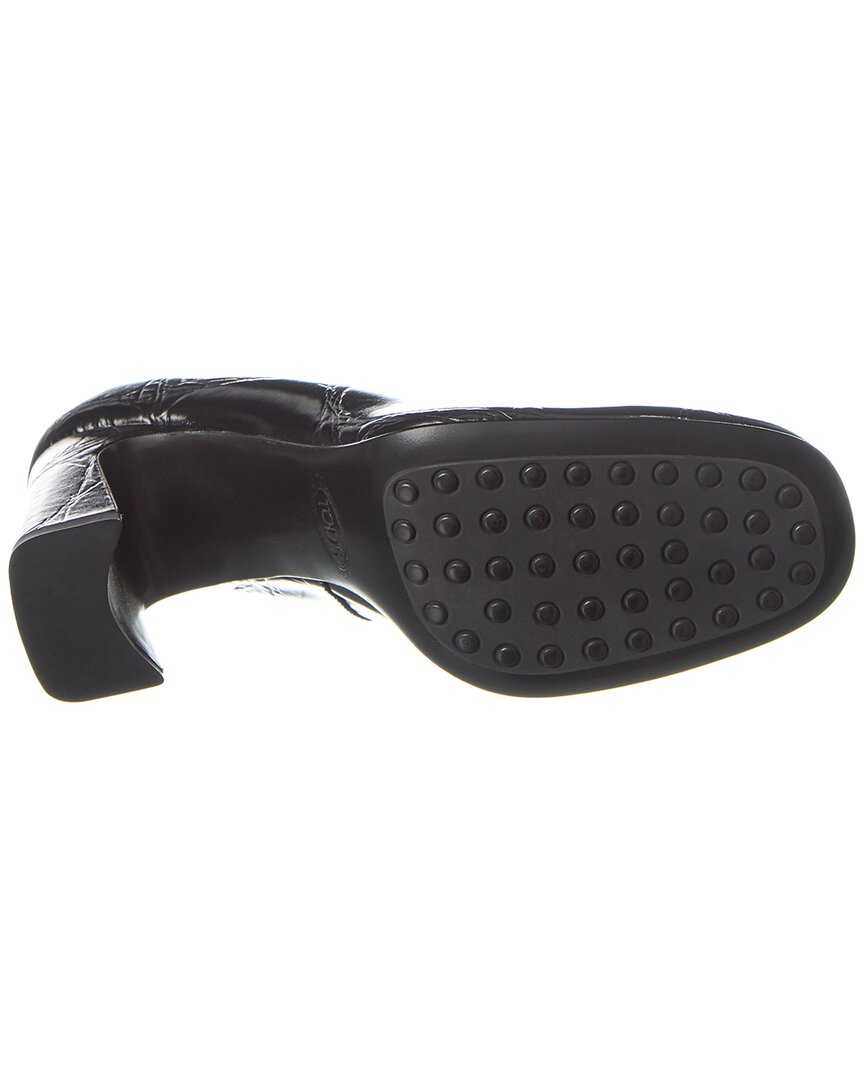 Tod’S Embossed Leather Pump