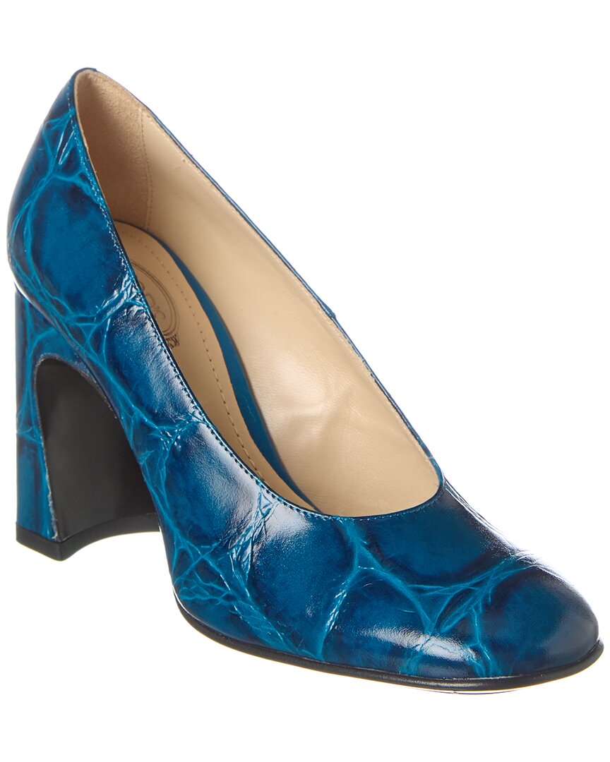 TOD's Tod’S Embossed Leather Pump