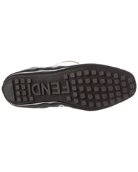 Fendi Filo Leather Ballerina Flat