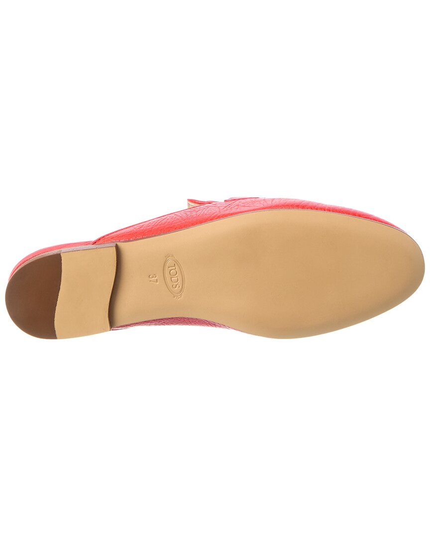 Tod's Logo Leather Mule