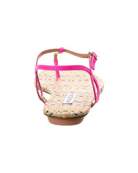 Aquazzura Almost Bare Raffia Sandal