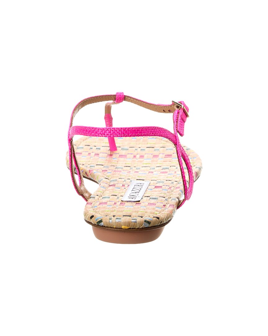 Aquazzura Almost Bare Raffia Sandal