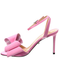 Mach & Mach Mach & Mach Le Cadeau 95 Satin Sandal