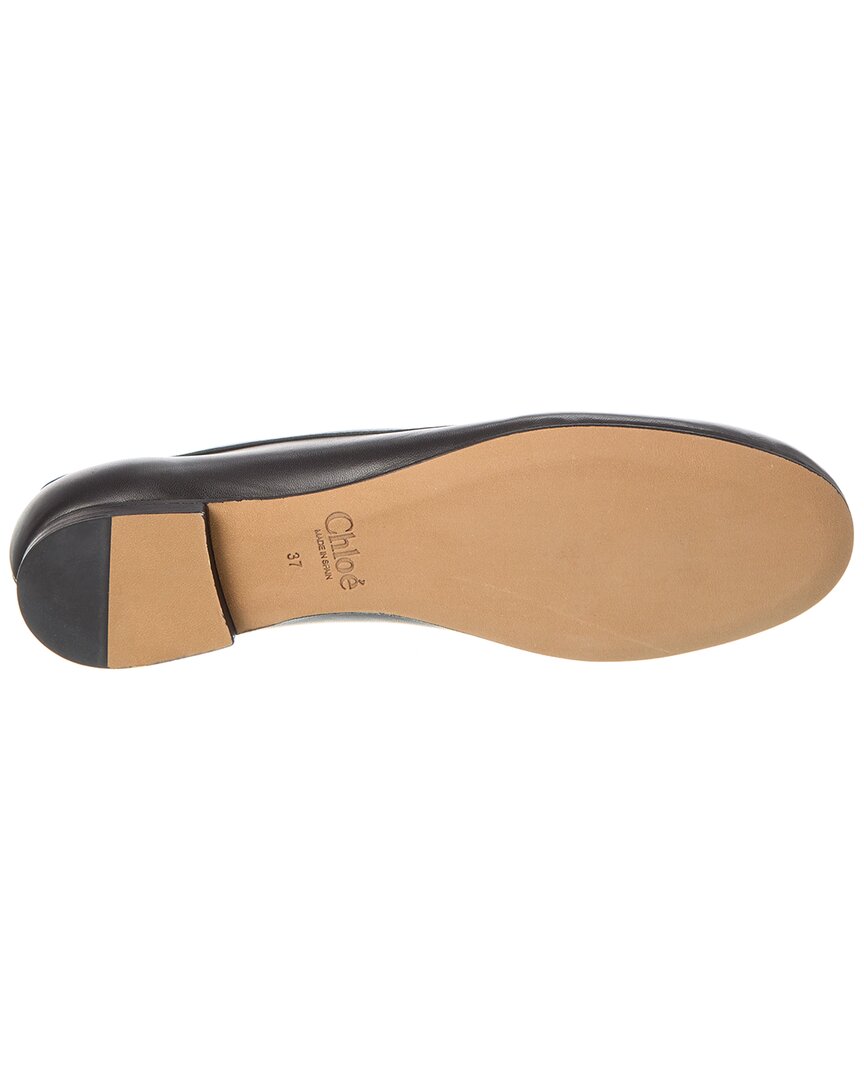 Chloé Lauren Leather Ballerina Flat