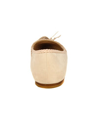 Tod’S Bow Suede Ballet Flat