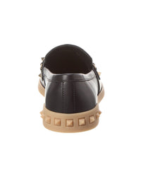 Valentino Leisure Flows Leather Loafer