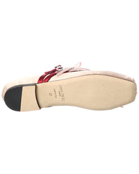 Jimmy Choo Loli Satin Ballerina Flat