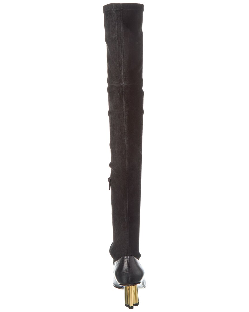 Lanvin M&E Suede Over-The-Knee Boot
