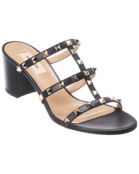 Valentino Rockstud Caged 60 Leather Sandal