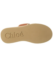 Chloé Mila Canvas Platform Sandal