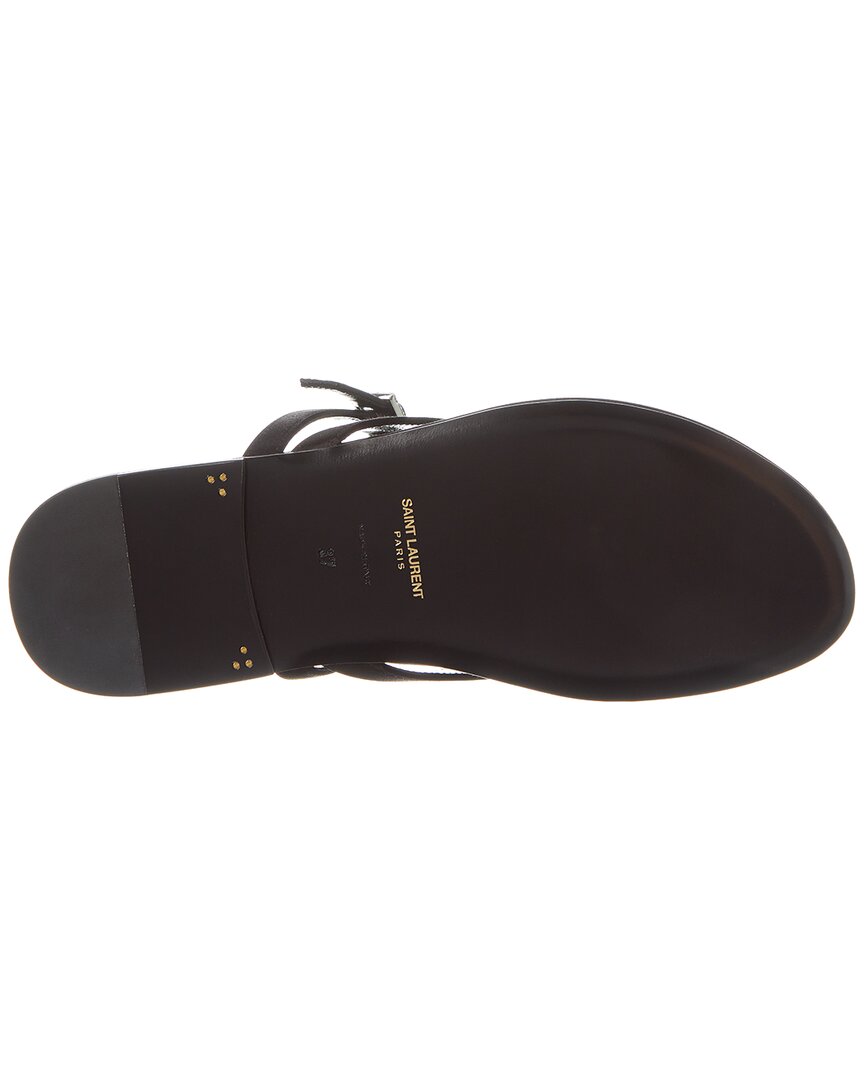 Saint Laurent Laszio Satin Sandal