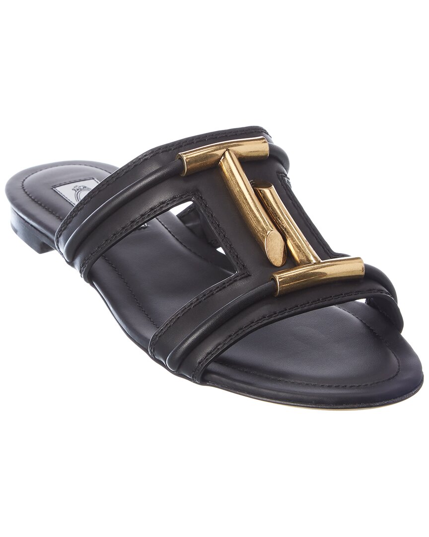 Tod’S Double T Leather Sandal