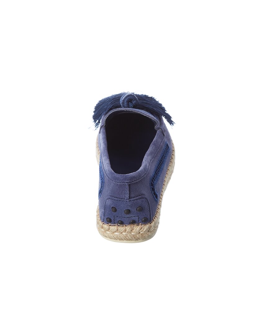 TOD's Tods Tassel Suede Loafer