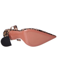 AMINA MUADDI Amina Muaddi Holli Satin Slingback Pump
