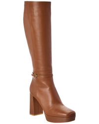 Gianvito Rossi Gianvito Rossi Moreau 70 Leather Platform Knee-High Boot