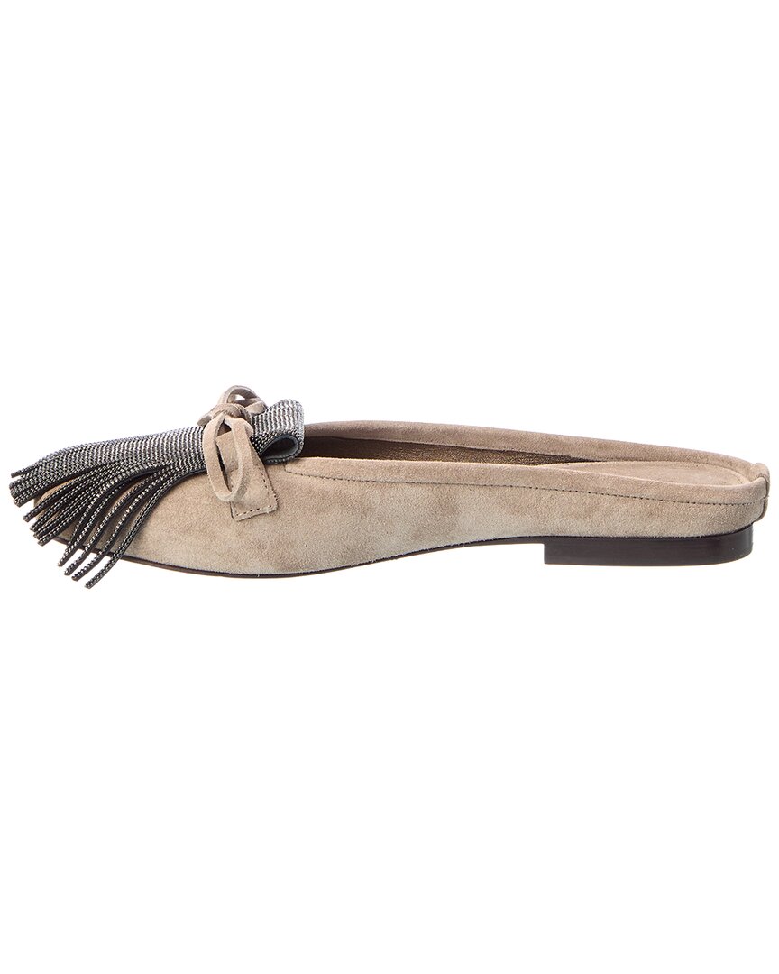 Brunello Cucinelli Brunello Cucinelli Suede Mule