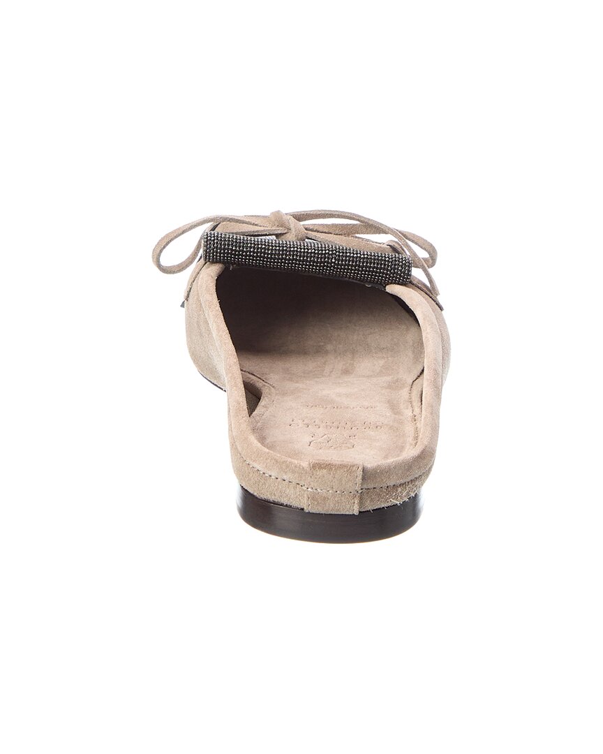 Brunello Cucinelli Brunello Cucinelli Suede Mule