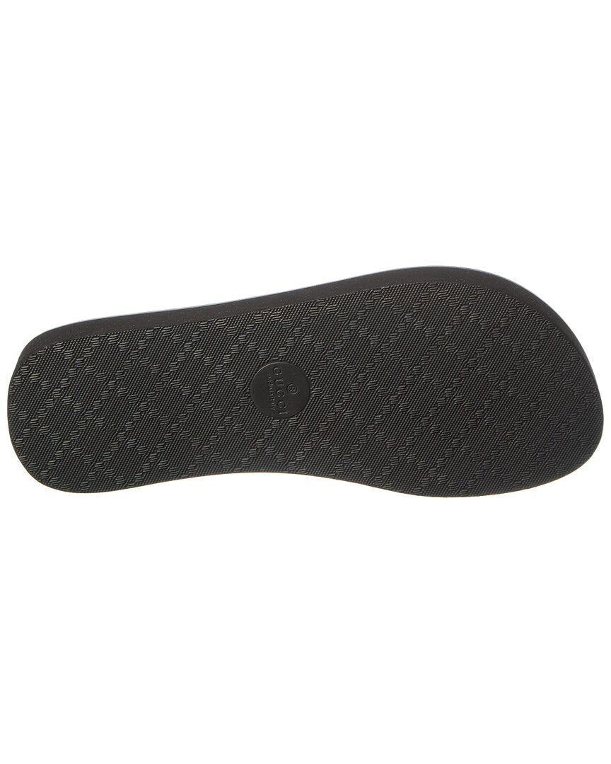 Gucci Gucci Double G Leather Sandal