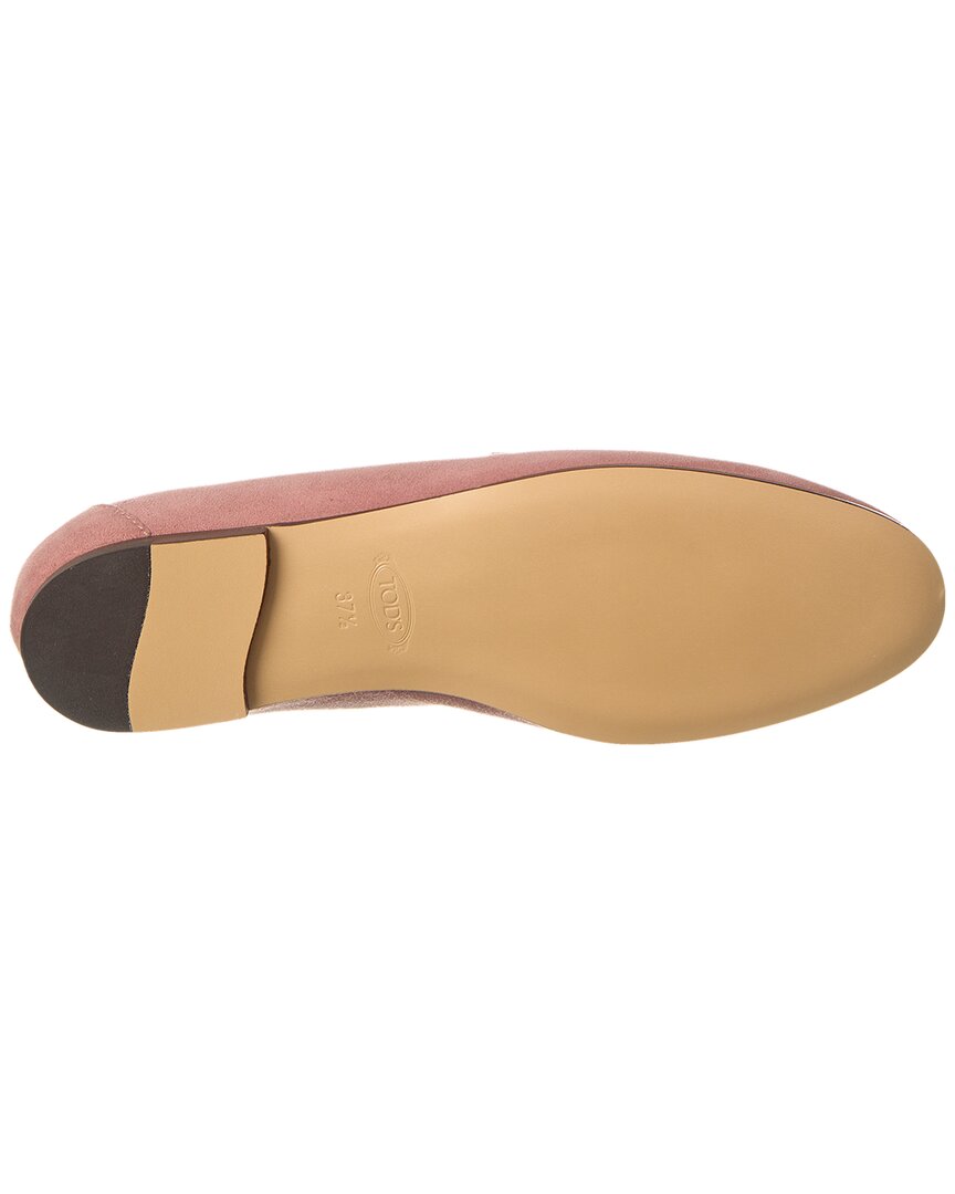 Tod’S Kate Suede & Leather Loafer