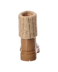 Gianvito Rossi Gianvito Rossi Tenney 20 Knit & Leather Boot