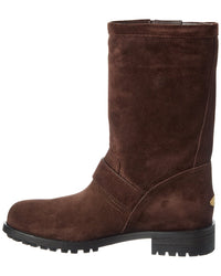 Dnu Pack Jimmy Choo Biker Mid Suede Boot