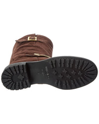 Dnu Pack Jimmy Choo Biker Mid Suede Boot